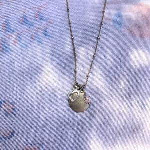 Target brand gold charm necklace